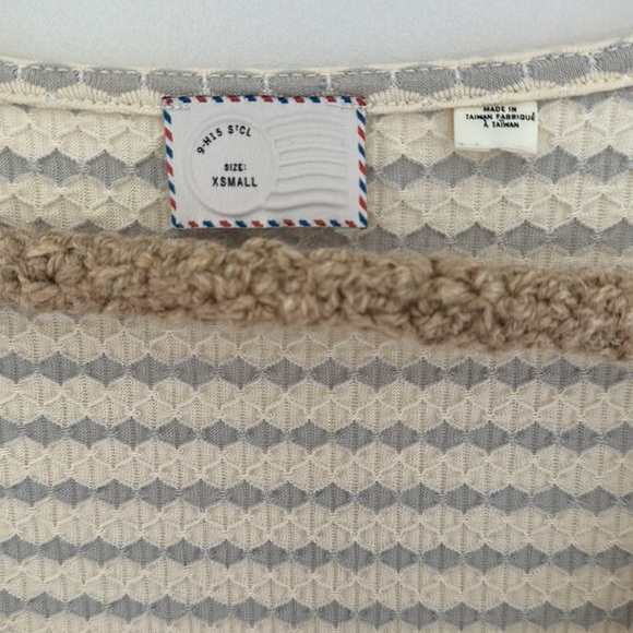 Anthropologie Tops Anthropologie Postmark Cap Sleeve Peplum Top - Picture 4 of 5